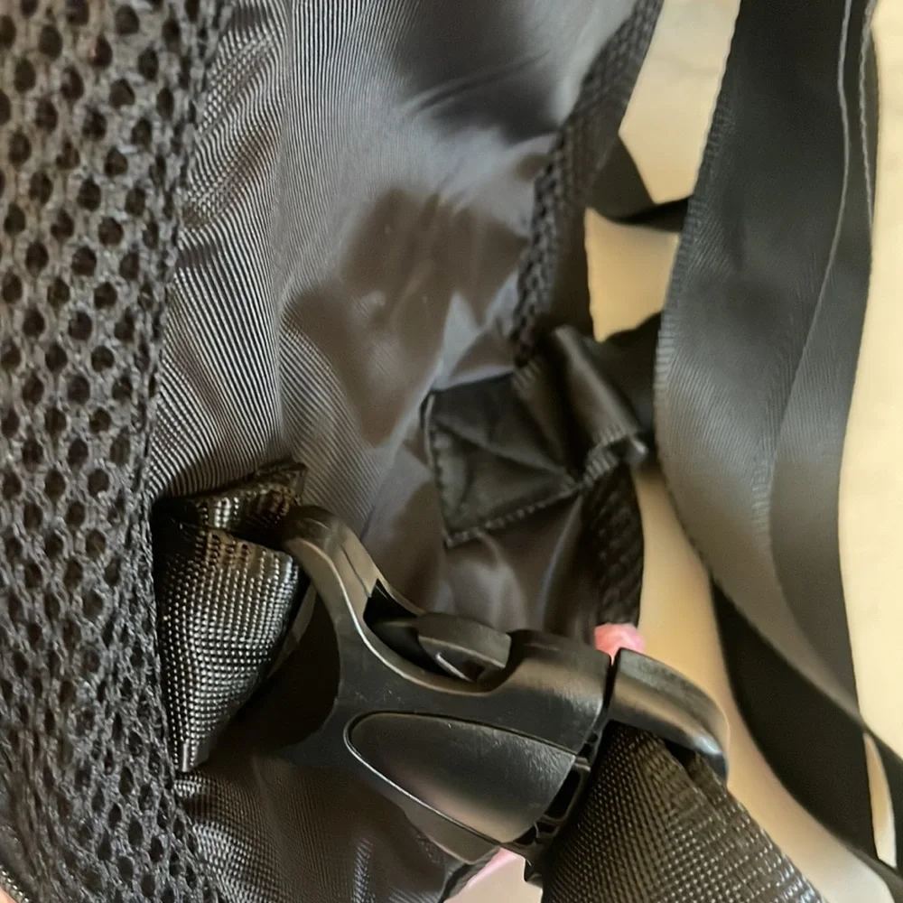 Nylon Mesh Pet Backpack Carrier Adjustable